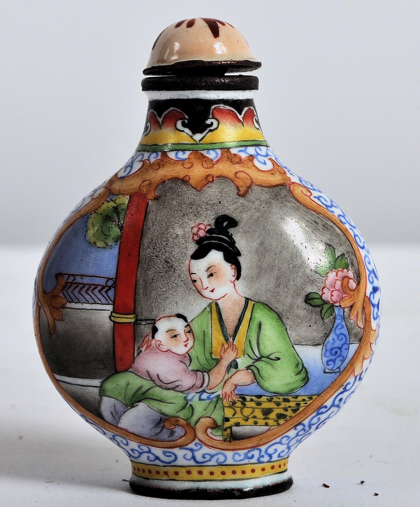 19TH CENTURY CHINESE SCENT BOTTLE - Image 3 of 5