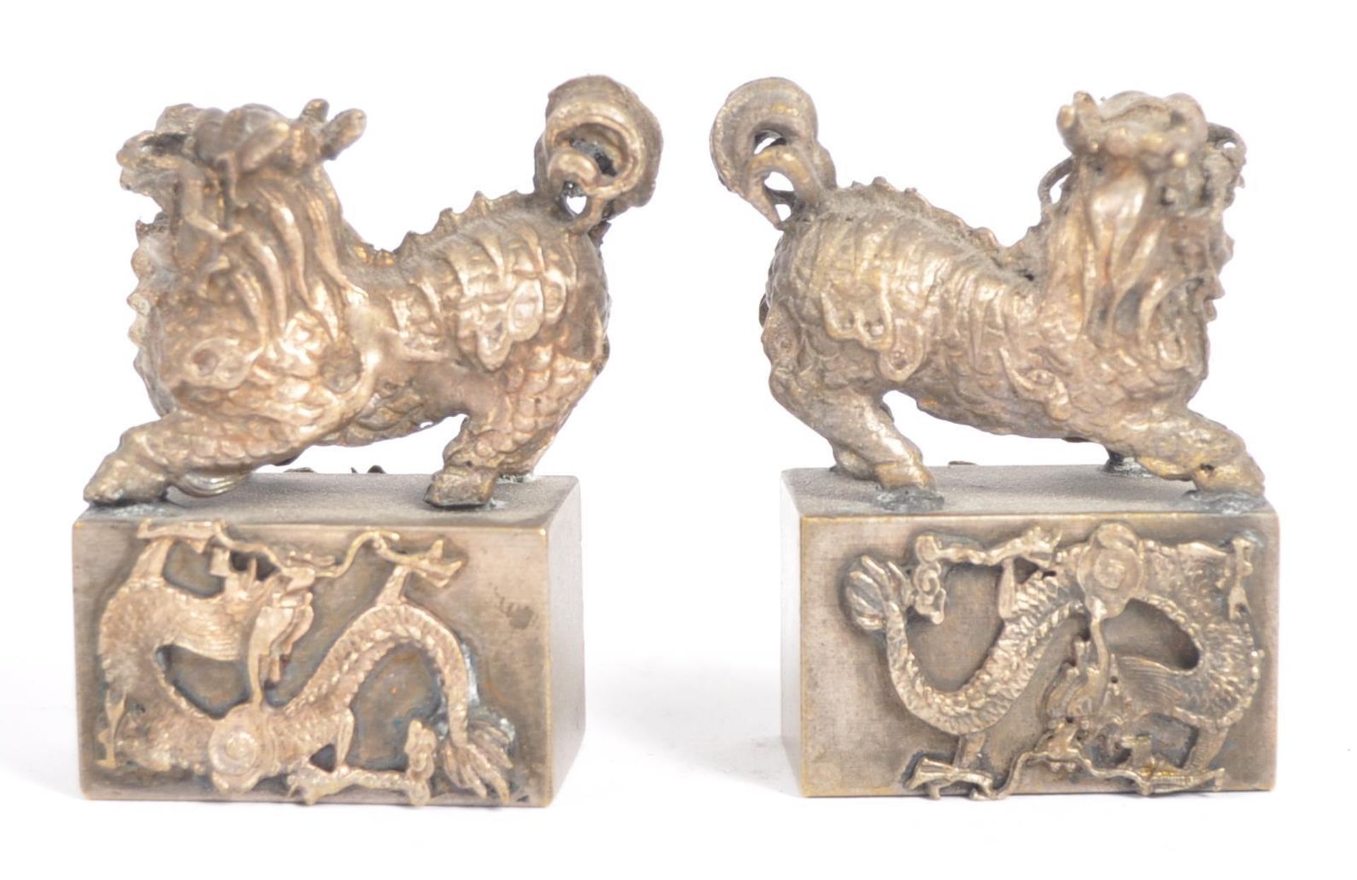 SET OF FOUR EARLY 20TH CENTURY CHINESE WAX SEALS - Image 11 of 12