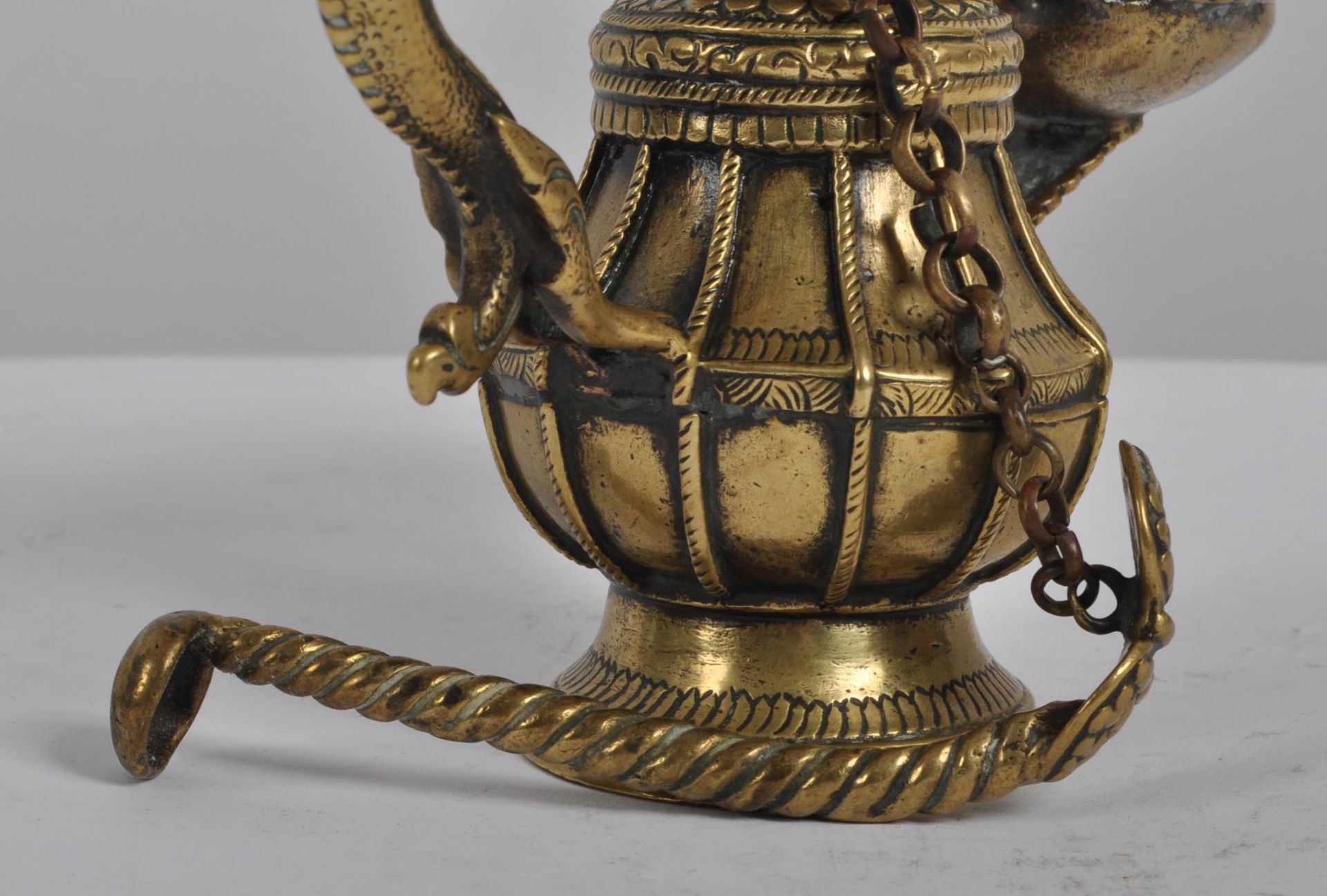 19TH CENTUN NEPALESE RITUAL BUTTER LAMP – SUKUNDA - Image 5 of 8