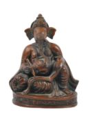 EARLY 20TH CENTURY BRONZE FIGURINE OF GANESH