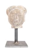 CHINESE TANG DYNASTY HEAD ON STAND