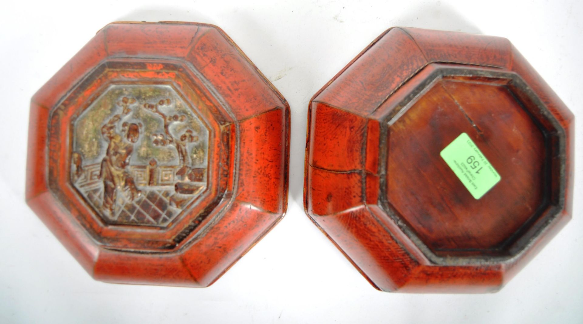 EARLY 20TH CENTURY CHINESE RED LACQUER BOX - Image 4 of 4