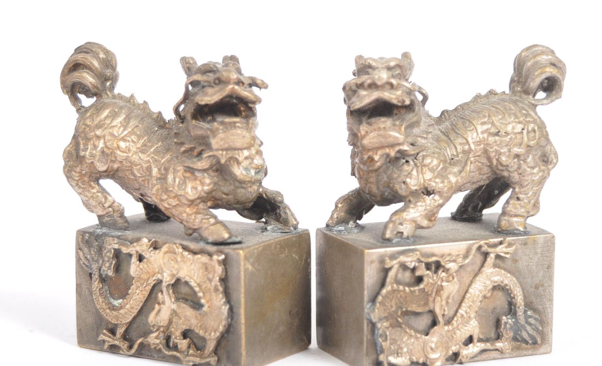 SET OF FOUR EARLY 20TH CENTURY CHINESE WAX SEALS - Image 8 of 12