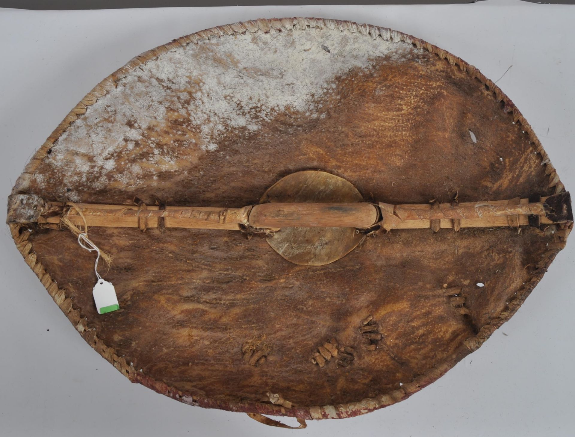20TH CENTURY AFRICAN WITCH DOCTORS MASK AND SHIELD - Image 3 of 10