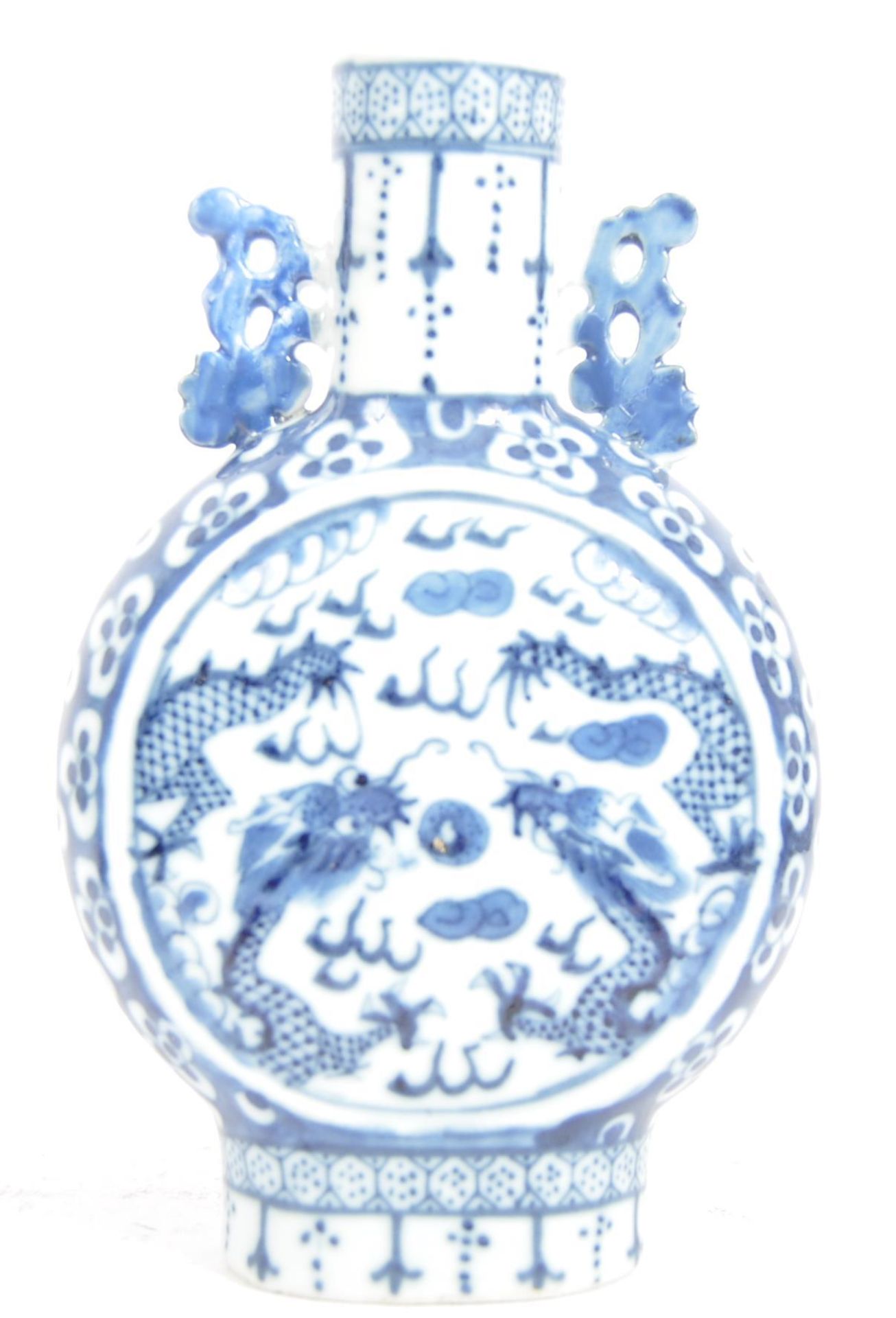 19TH CENTURY CHINESE TWIN HANDLED VASE - Image 2 of 8