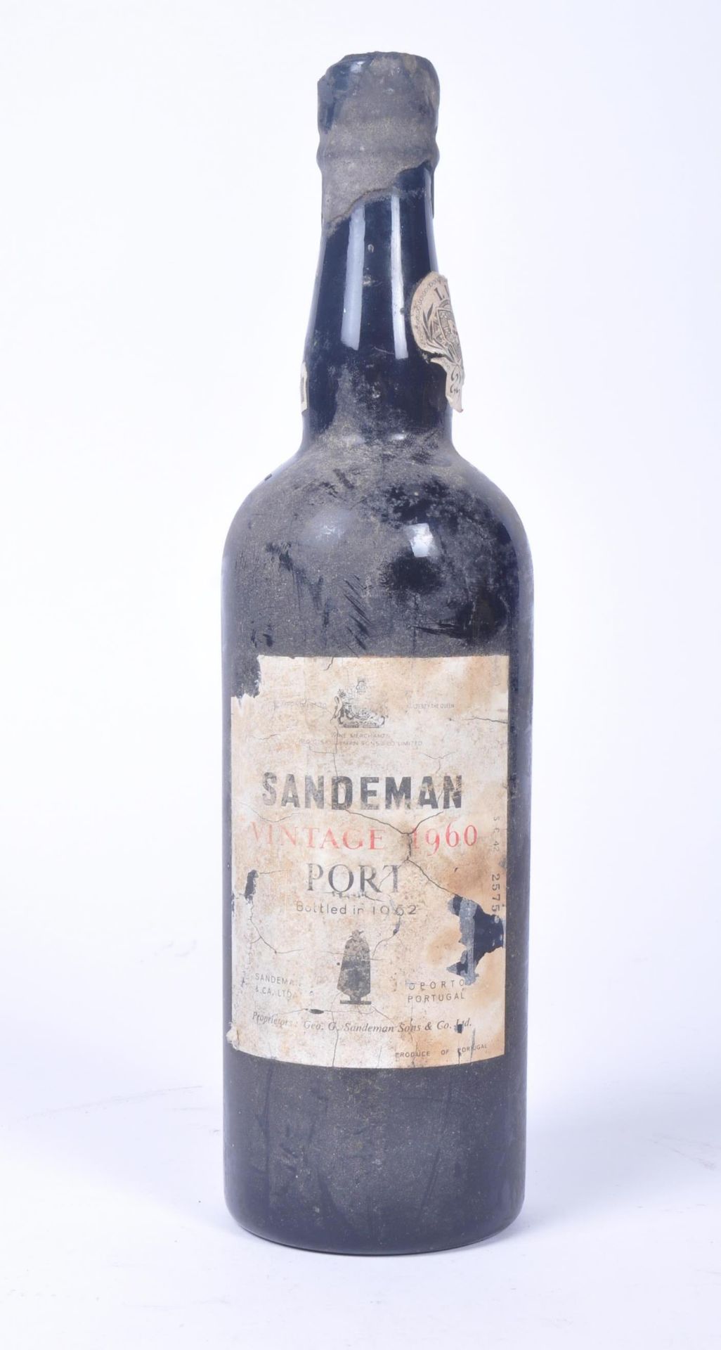 SINGLE BOTTLE OF SANDEMAN 1960 VINTAGE PORT