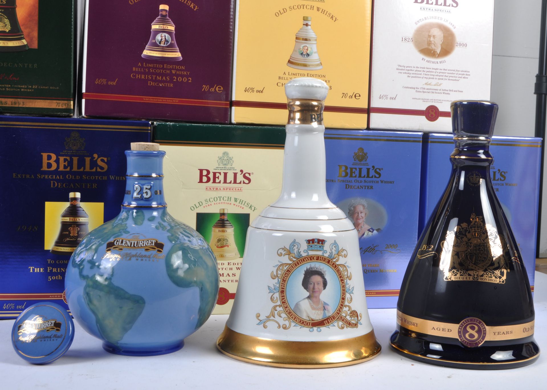 LARGE COLLECTION OF BELLS WHISKY DECANTERS - Image 5 of 6