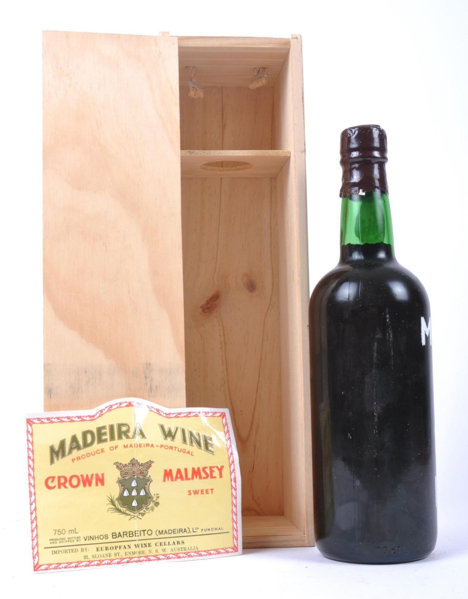 ONE BOTTLE OF BARBEITO MALVAZIA 1834 - Image 2 of 3