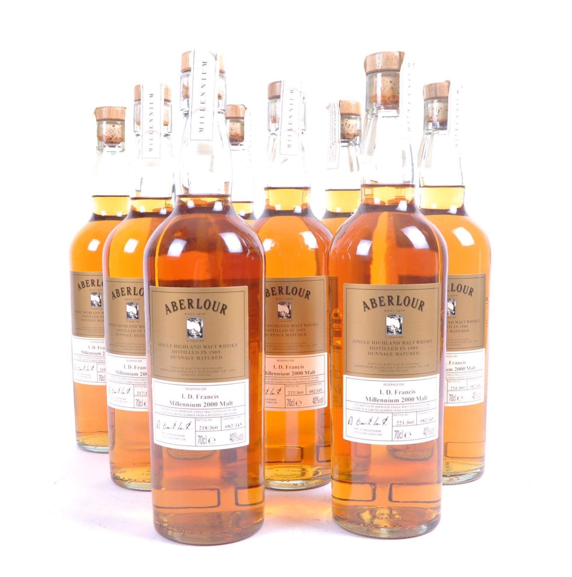 CASE OF ABERLOUR MILLENNIUM 2000 SCOTCH WHISKY