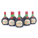 EIGHT BOTTLES OF 1962 BAS ARMAGNAC