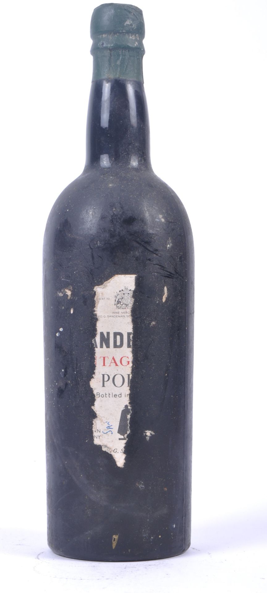 BOTTLE OF SANDEMAN 1955 VINTAGE PORT