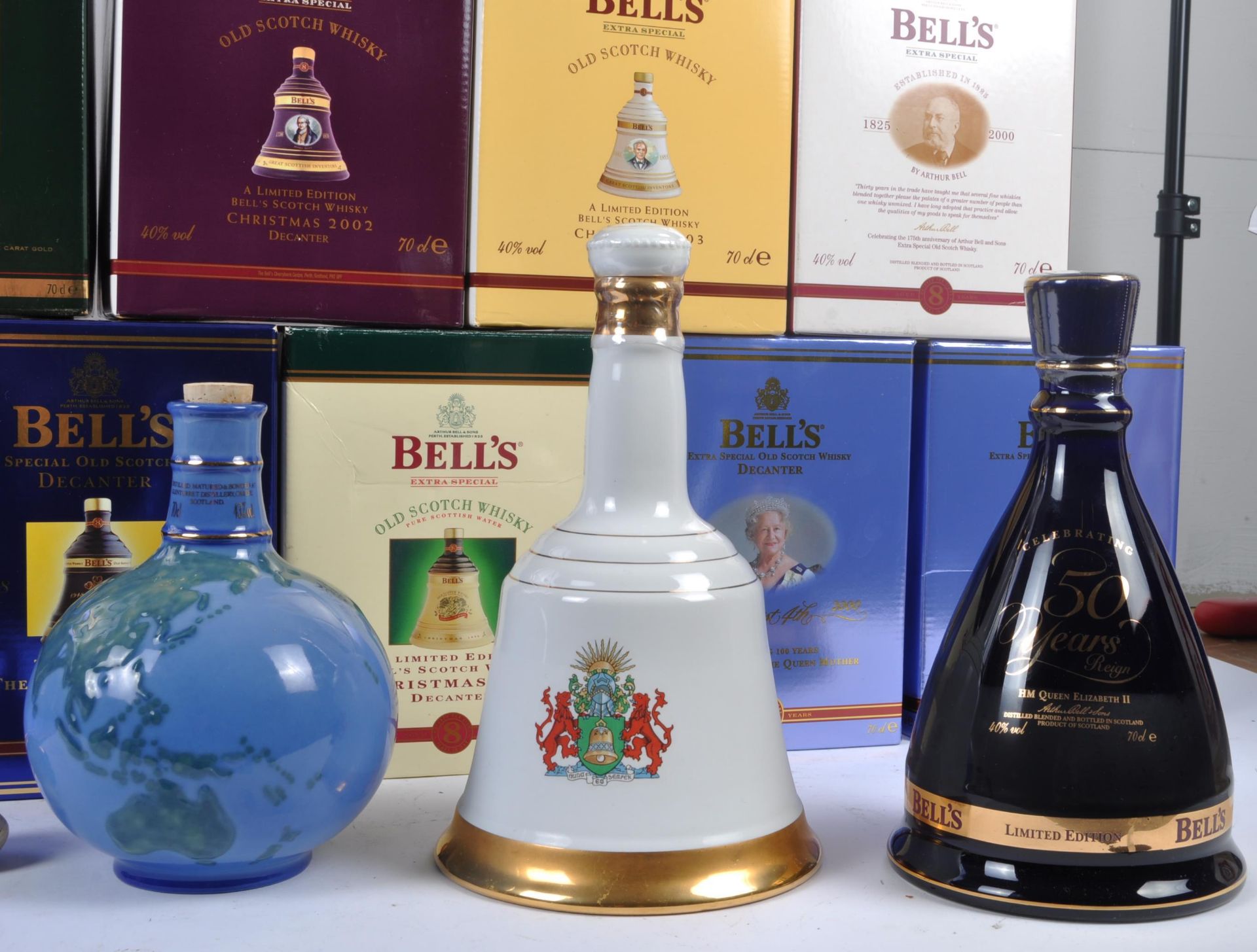 LARGE COLLECTION OF BELLS WHISKY DECANTERS - Image 6 of 6