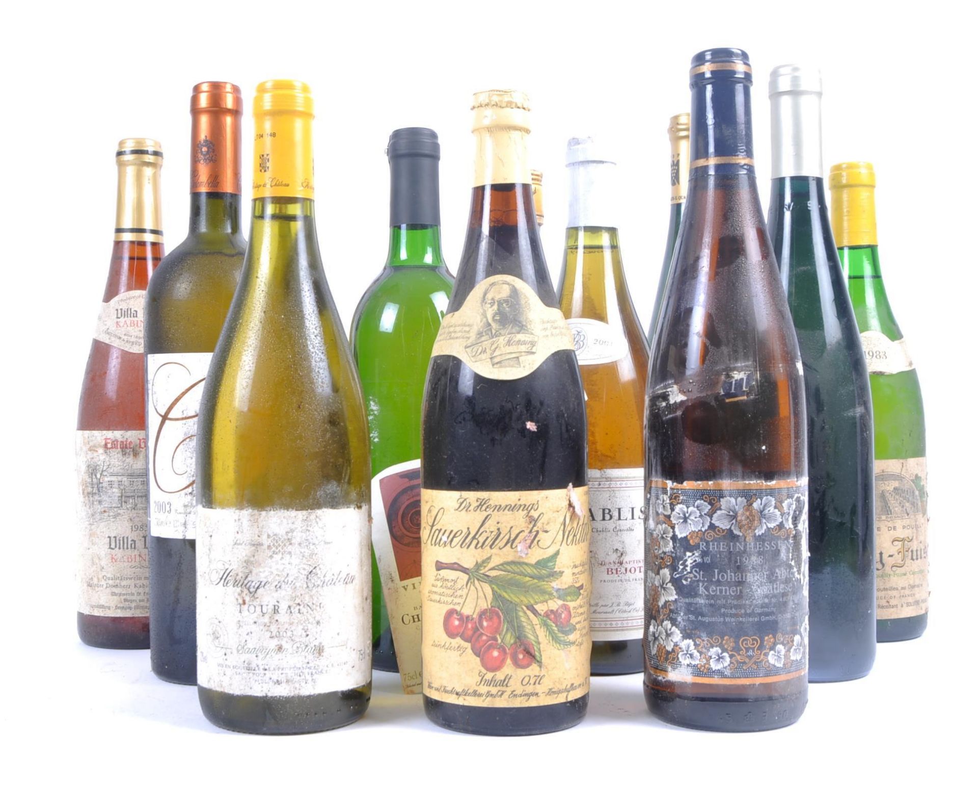 MIXED CASE OF FRENCH & GERMAN WINES