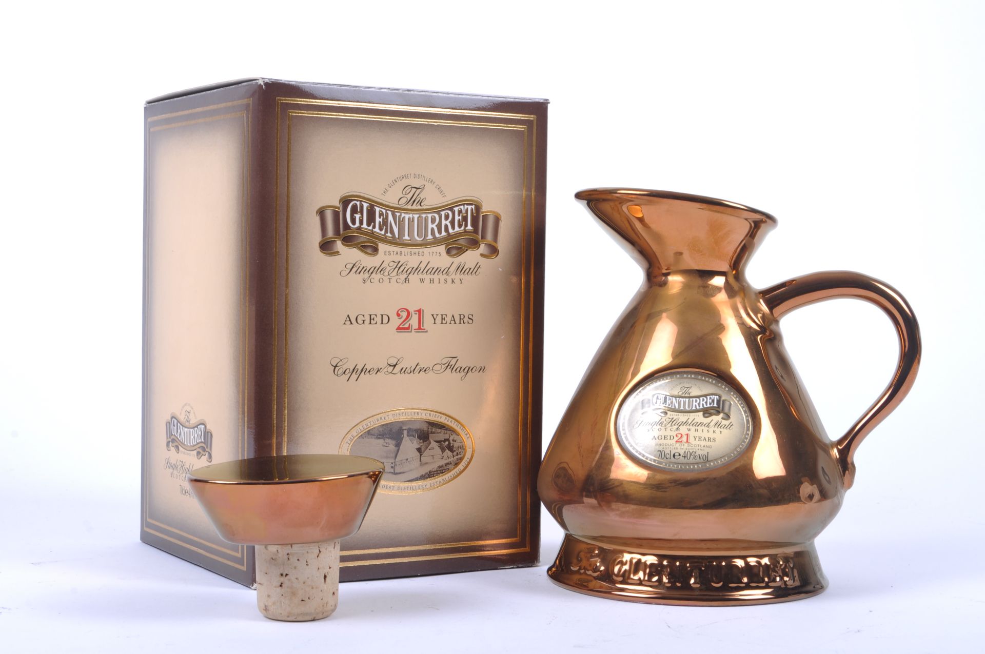 GLENTURRET HIGHLAND SINGLE MALT SCOTCH WHISKY