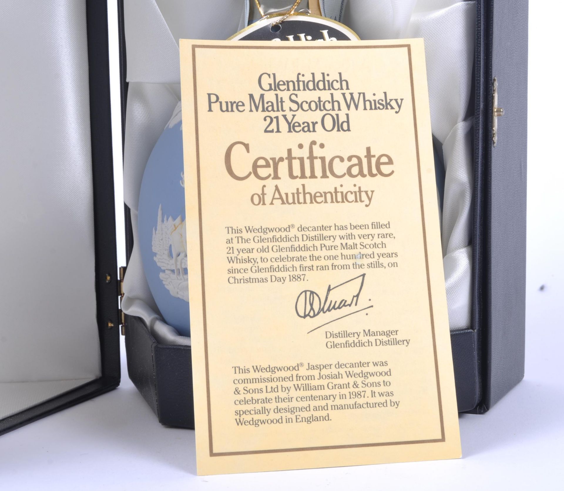 WEDGWOOD GLENFIDDICH SCOTCH WHISKY IN BOX - Image 6 of 8