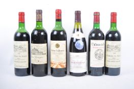 MIXED HALF CASE OF 1980S FRENCH RED WINE