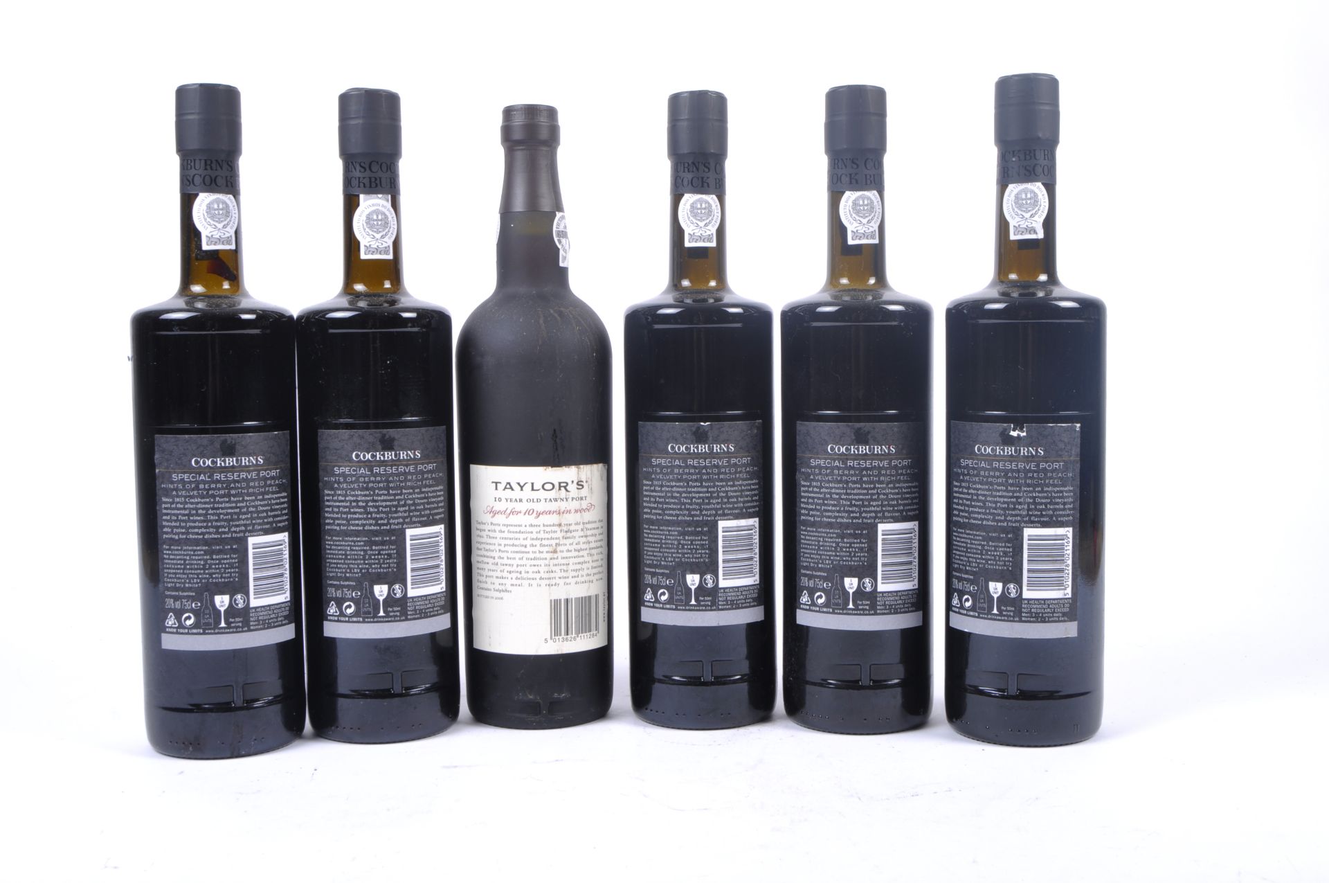 COLLECTION OF SIX BOTTLES OF VINTAGE PORT - Image 2 of 4