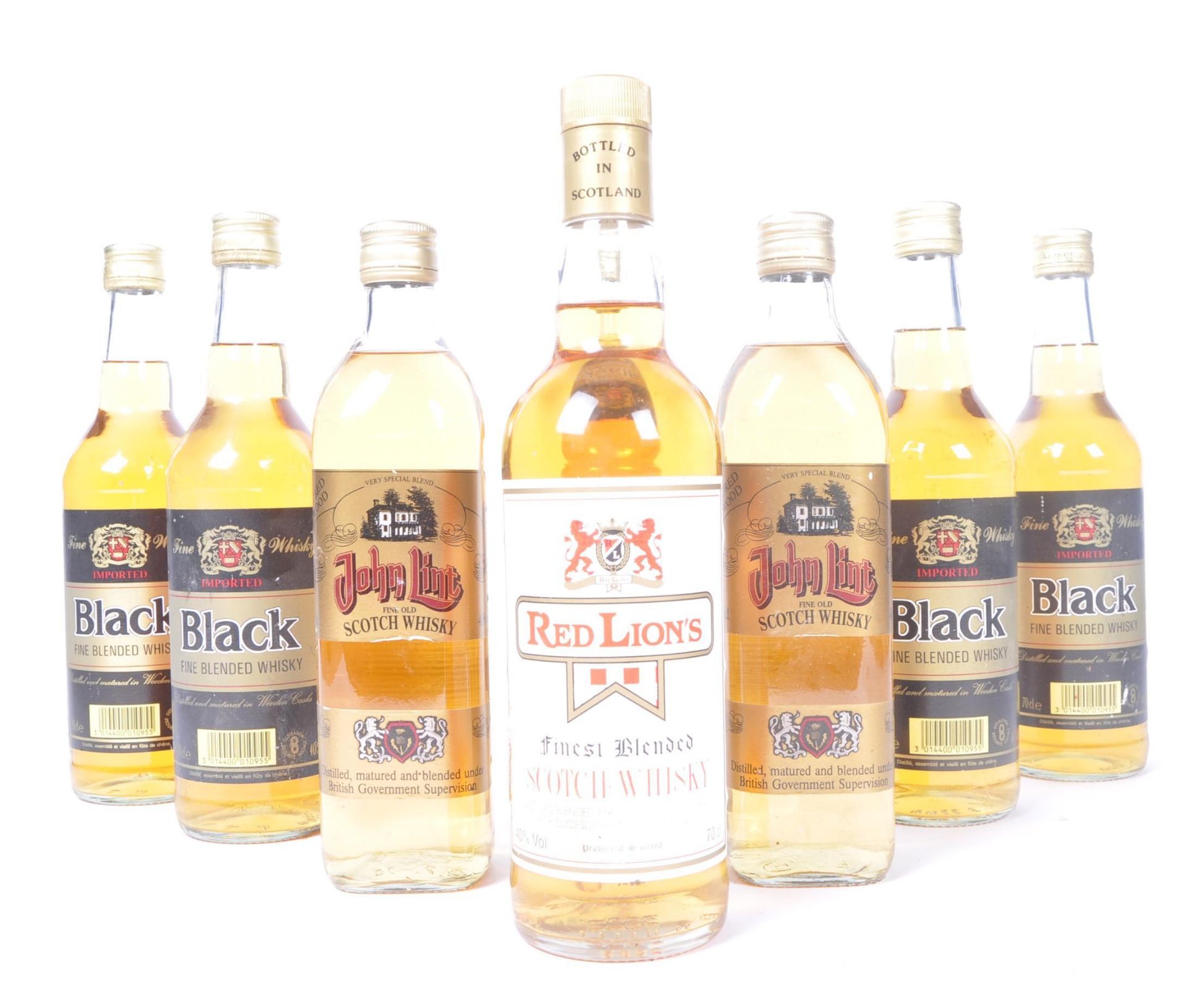 EIGHT BOTTLES OF VINTAGE SCOTCH WHISKY