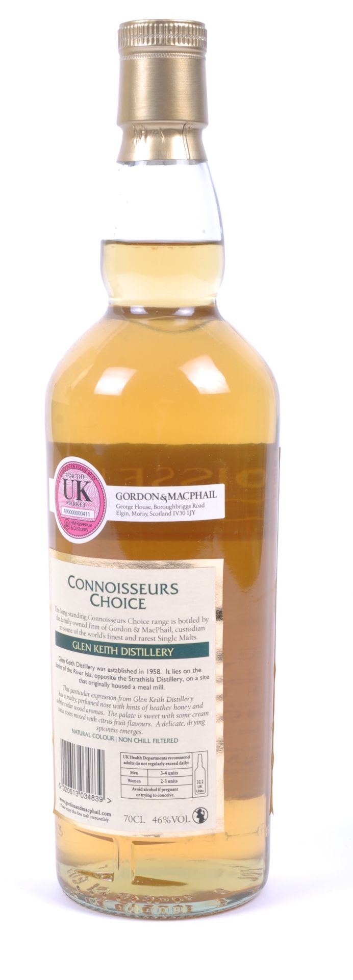 GLEN KEITH 1996 CONNOISSEURS CHOICE SINGLE MALT WHISKY - Image 3 of 5