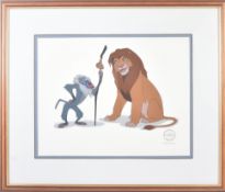 WALT DISNEY – THE LION KING (1994) – SERICEL / CEL ARTWORK