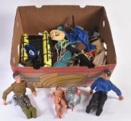 COLLECTION OF ASSORTED ACTION MAN FIGURES & ACCESSORIES