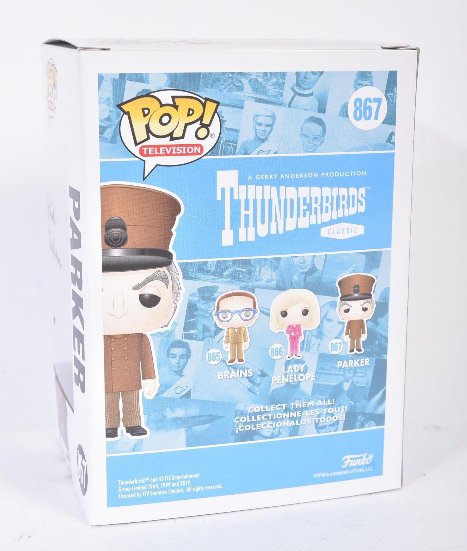 THUNDERBIRDS - DAVID GRAHAM - PARKER SIGNED FUNKO - Image 3 of 3