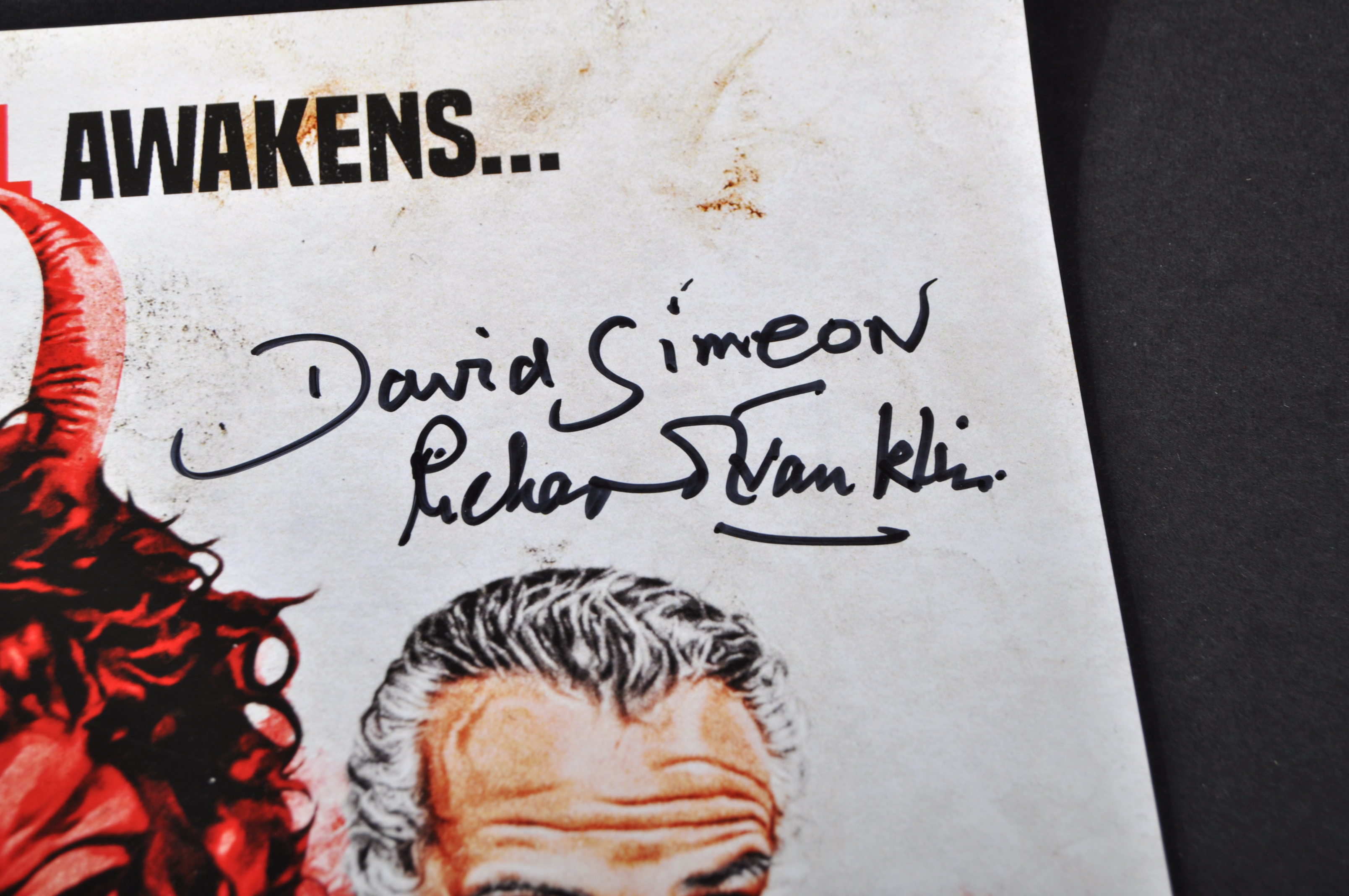 DOCTOR WHO - THE DAEMONS - MULTI-SIGNED POSTER - Image 3 of 4