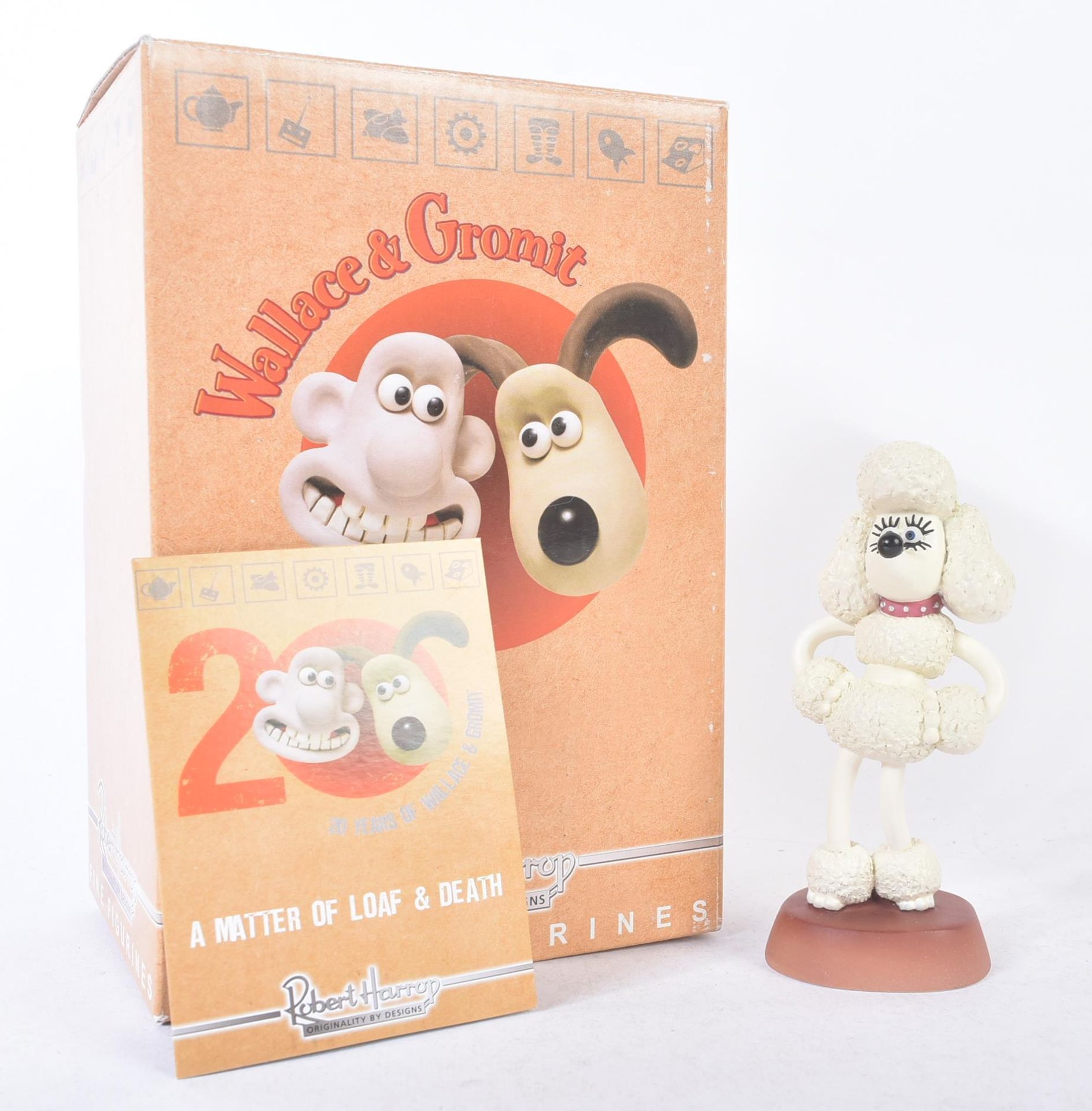 WALLACE & GROMIT - ROBERT HARROP - LIMITED EDITION FIGURINE