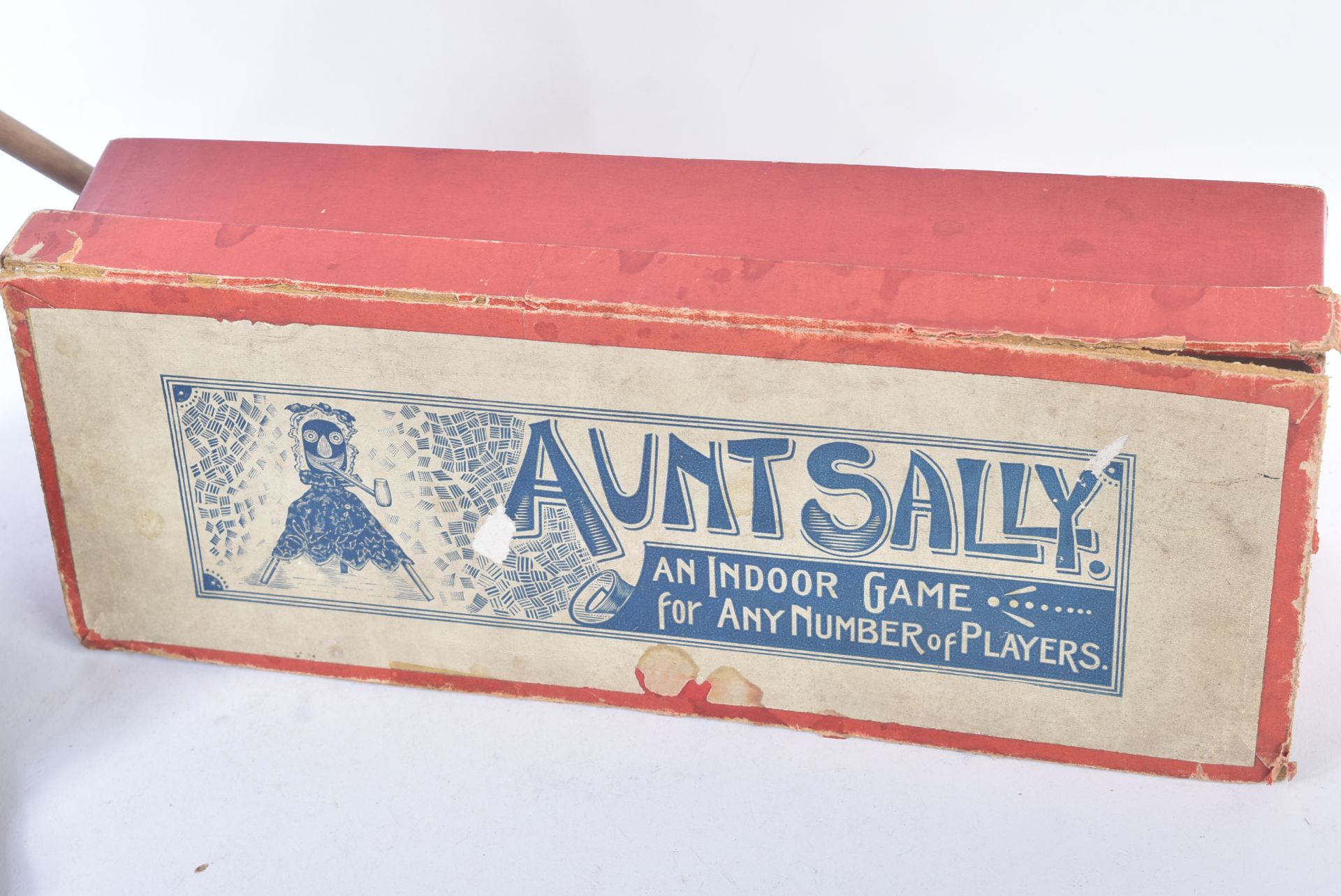 EARLY 20TH CENTURY AUNT SALLY PARLOUR GAME - Bild 4 aus 5