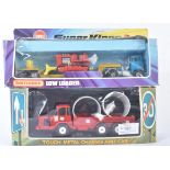 TWO VINTAGE DIECAST MODEL TRUCKS