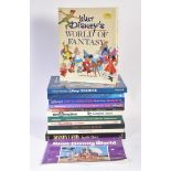 DISNEY WORLD - COLLECTION OF ASSORTED HARD BACK DISNEY BOOKS