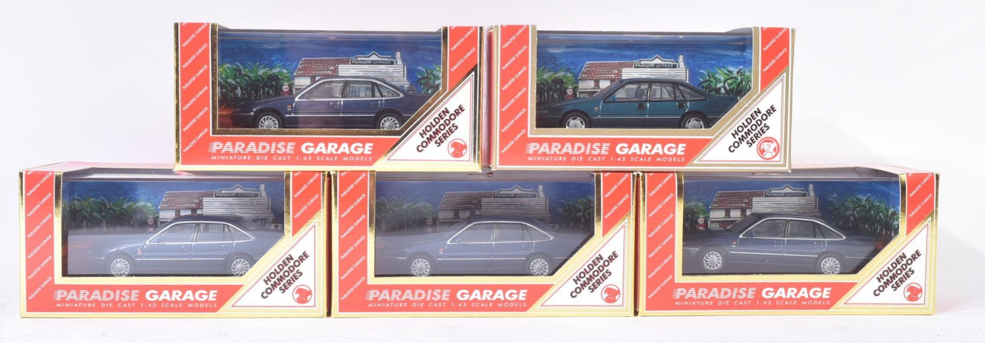 PARADISE GARAGE - 1/43 SCALE PRECISION DIECAST MODELS