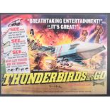 THUNDERBIRDS ARE GO (1966) - AUTOGRAPHED MOVIE POSTER