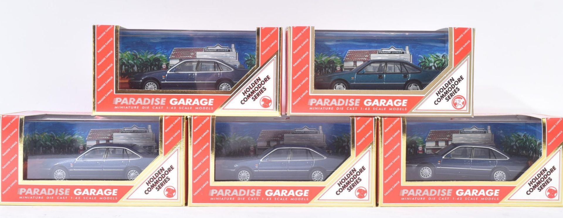 PARADISE GARAGE - 1/43 SCALE PRECISION DIECAST MODELS