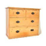 VICTORIAN 129TH CENTURY COUNTRY PINE CHEST OF DRAWERS