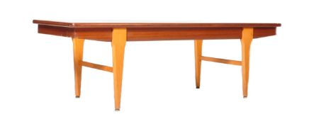 BRITISH MODERN DESIGN - MID CENTURY TEAK WOOD COFFEE TABLE