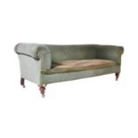 VICTORIAN 19TH CENTURY CHESTERFIELD SOFA SETTEE