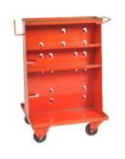 RETRO VINTAGE INDUSTRIAL ENGINEERING TROLLEY