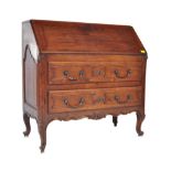 19TH CENTURY FRENCH CHESTNUT OAK PROVINCIAL BUREAU DESK