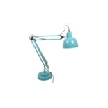 RETRO ANGLEPOISE TURQUOISE TABLE LAMP