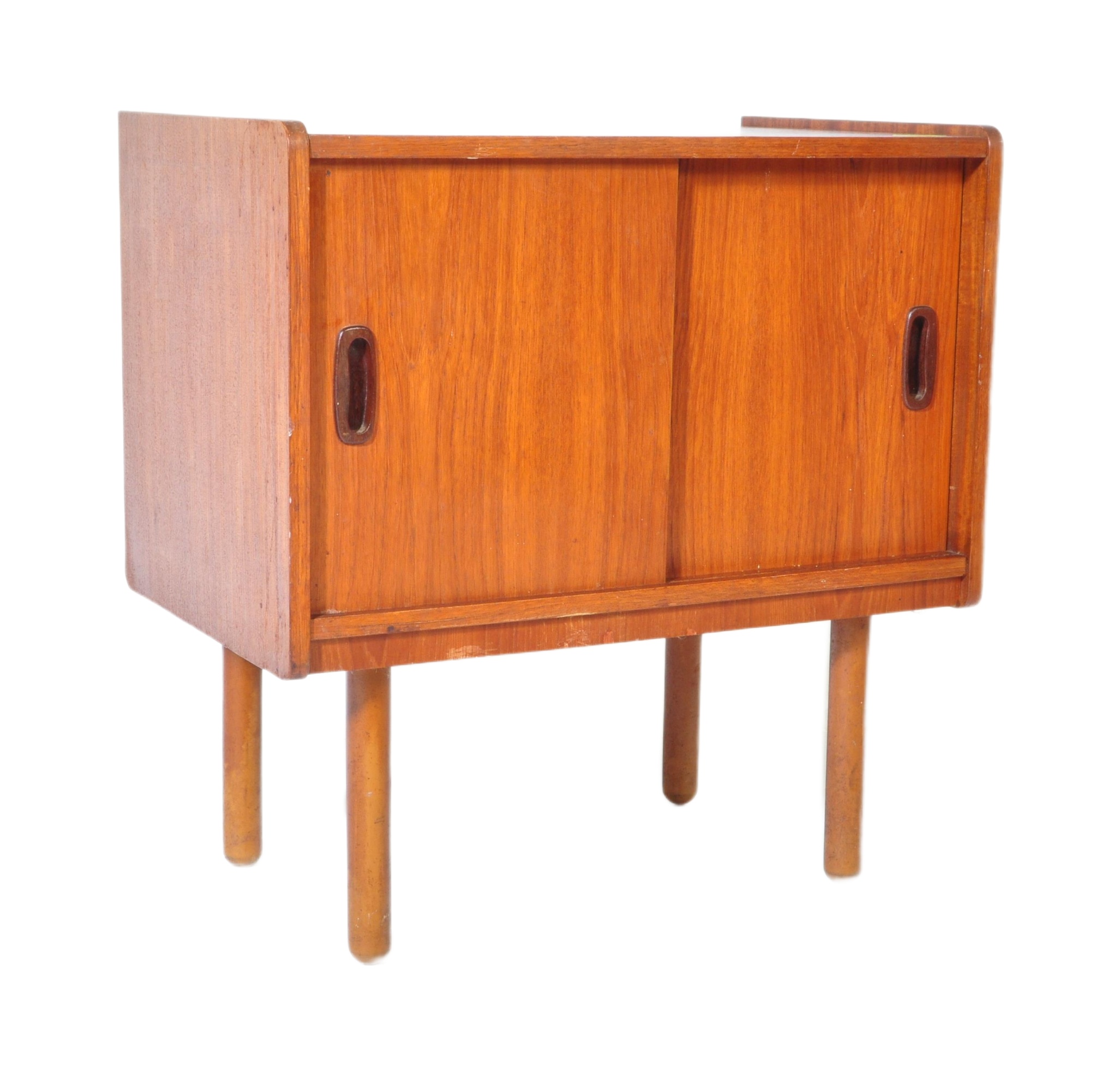 BRITISH MODERN DESIGN - MID CENTURY TEAK WOOD CABINET