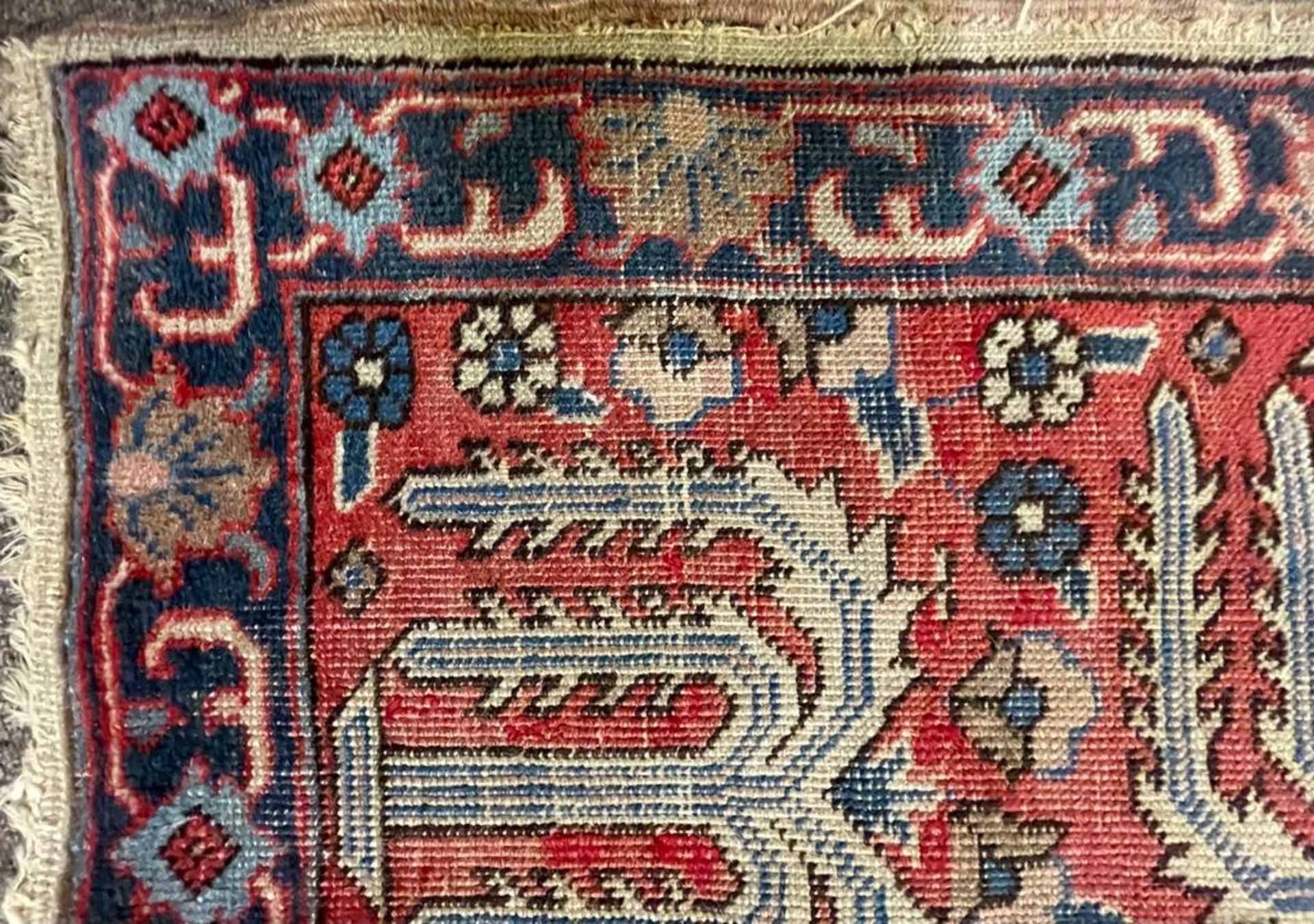 EARLY 20TH CENTURY IRAN DJOSCHEGHAN FLOOR RUG - Image 3 of 4