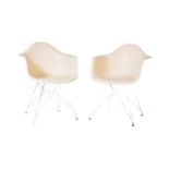 CHARLES & RAY EAMES - VITRA - PAIR OF MID 20TH CENTURY ARMCHAIRS