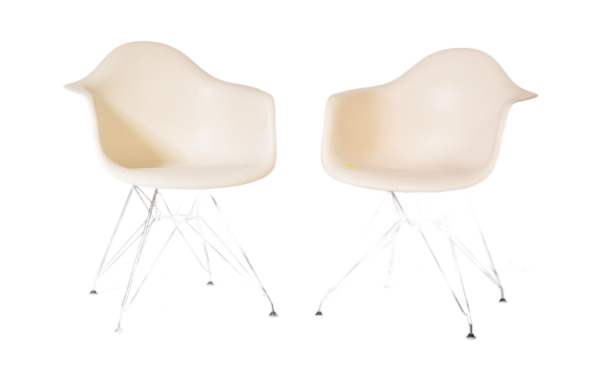 CHARLES & RAY EAMES - VITRA - PAIR OF MID 20TH CENTURY ARMCHAIRS