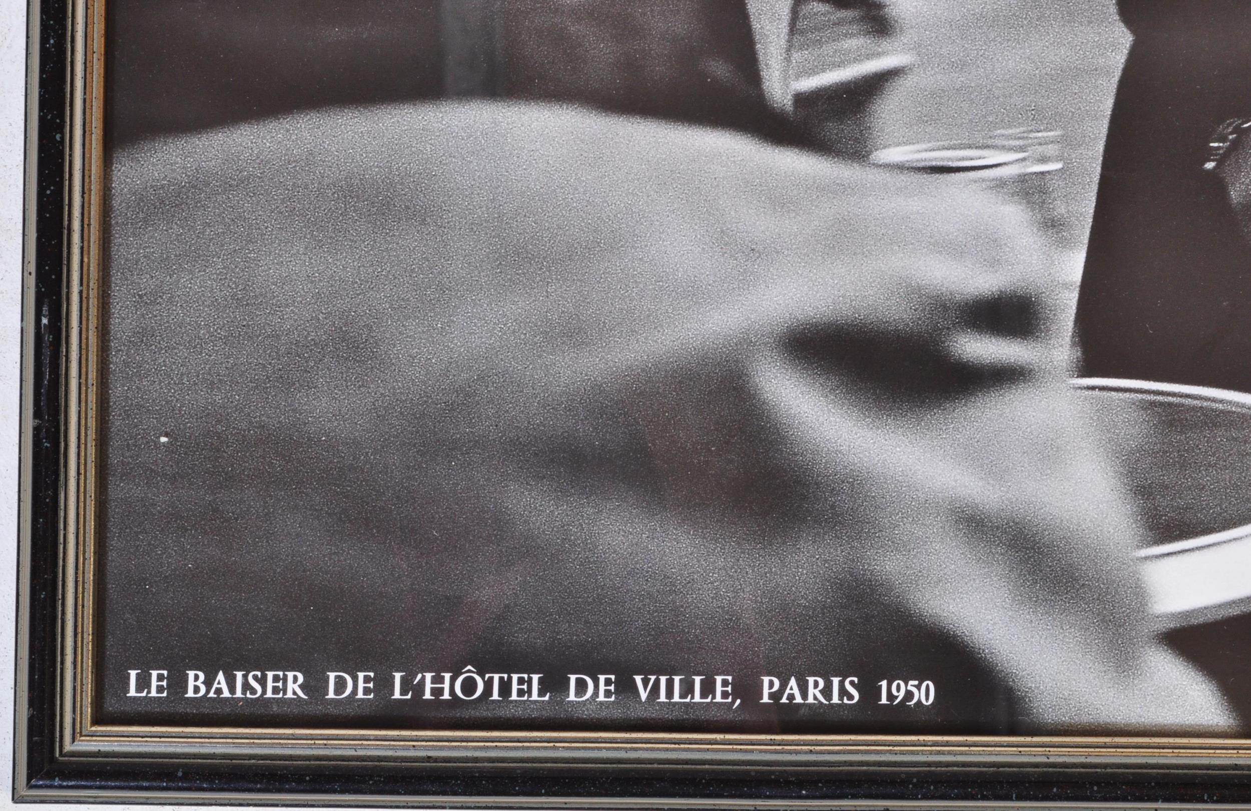 ROBERT DOISNEAU - KISS BY THE TOWN HALL - FRAMED POSTER - Image 3 of 4