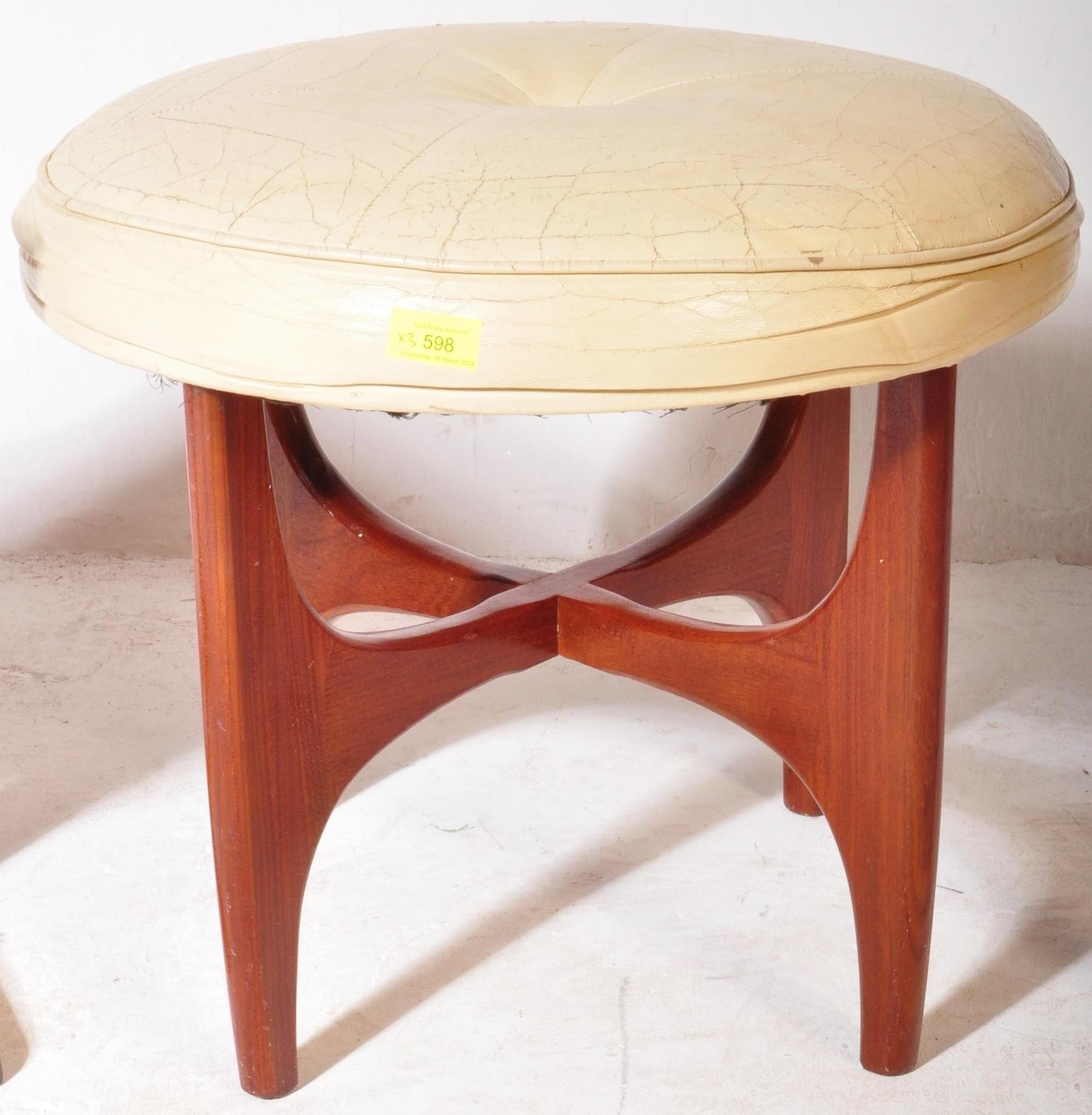 VICTOR B WILKINS - G PLAN FRESCO - RETRO TEAK STOOL & OTHERS - Bild 5 aus 8