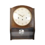 KIENZLE GERMANY HANGING WALNUT WALL CLOCK