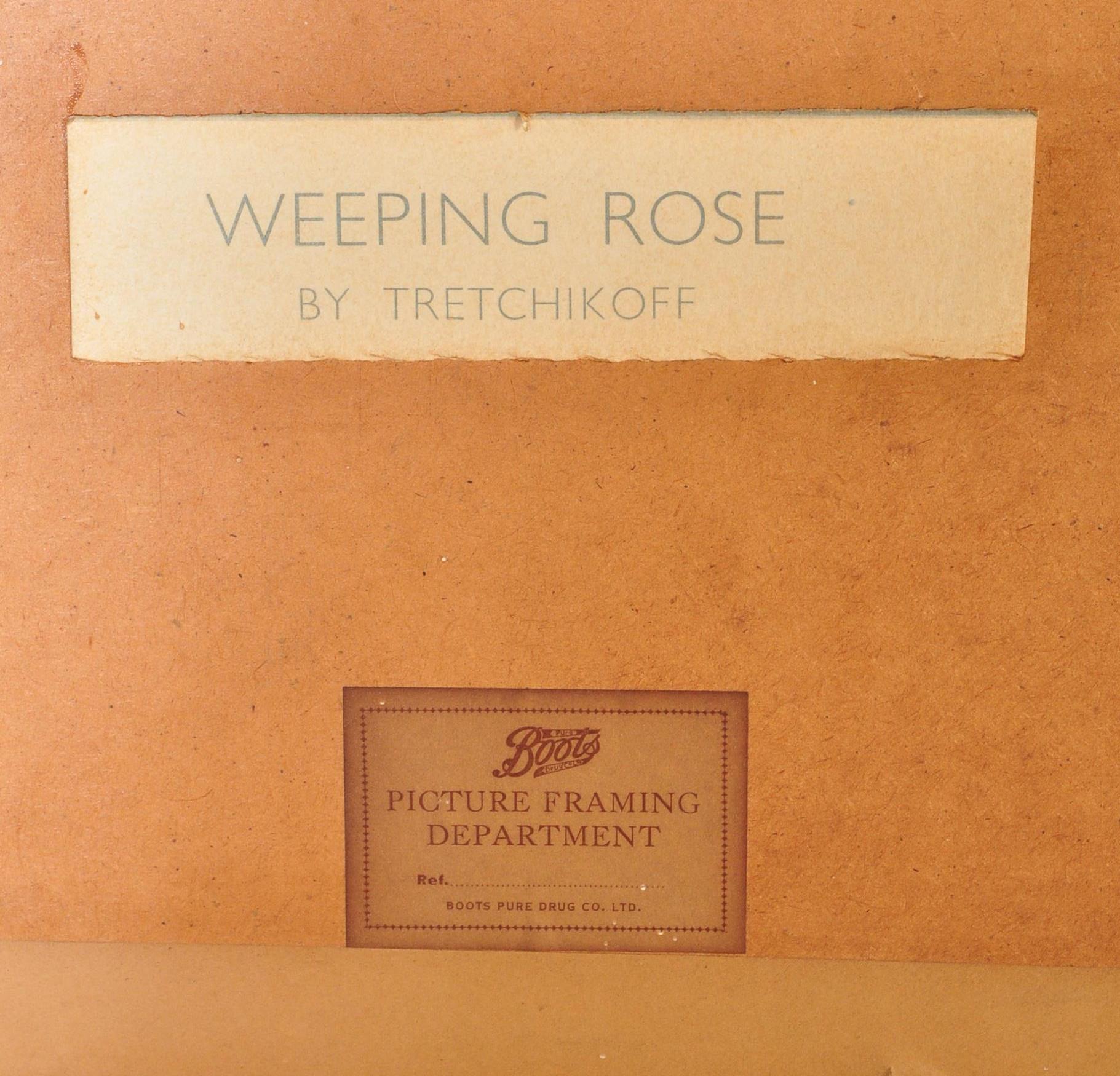 AFTER TRETCHIKOFF - THE WEEPING ROSE - RETRO PRINT - Image 4 of 5