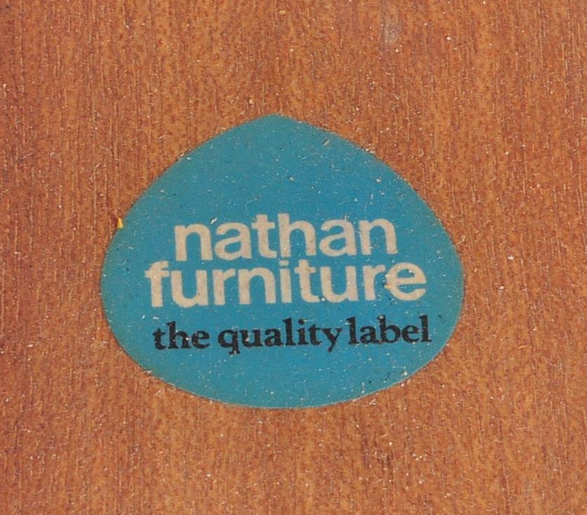 NATHAN FURNITURE - TEAK EXTENDING ROUND DINING TABLE - Image 5 of 5