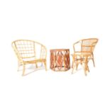 MANNER OF FRANCO ALBINI - COLLECTION OF BAMBOO FURNITURE